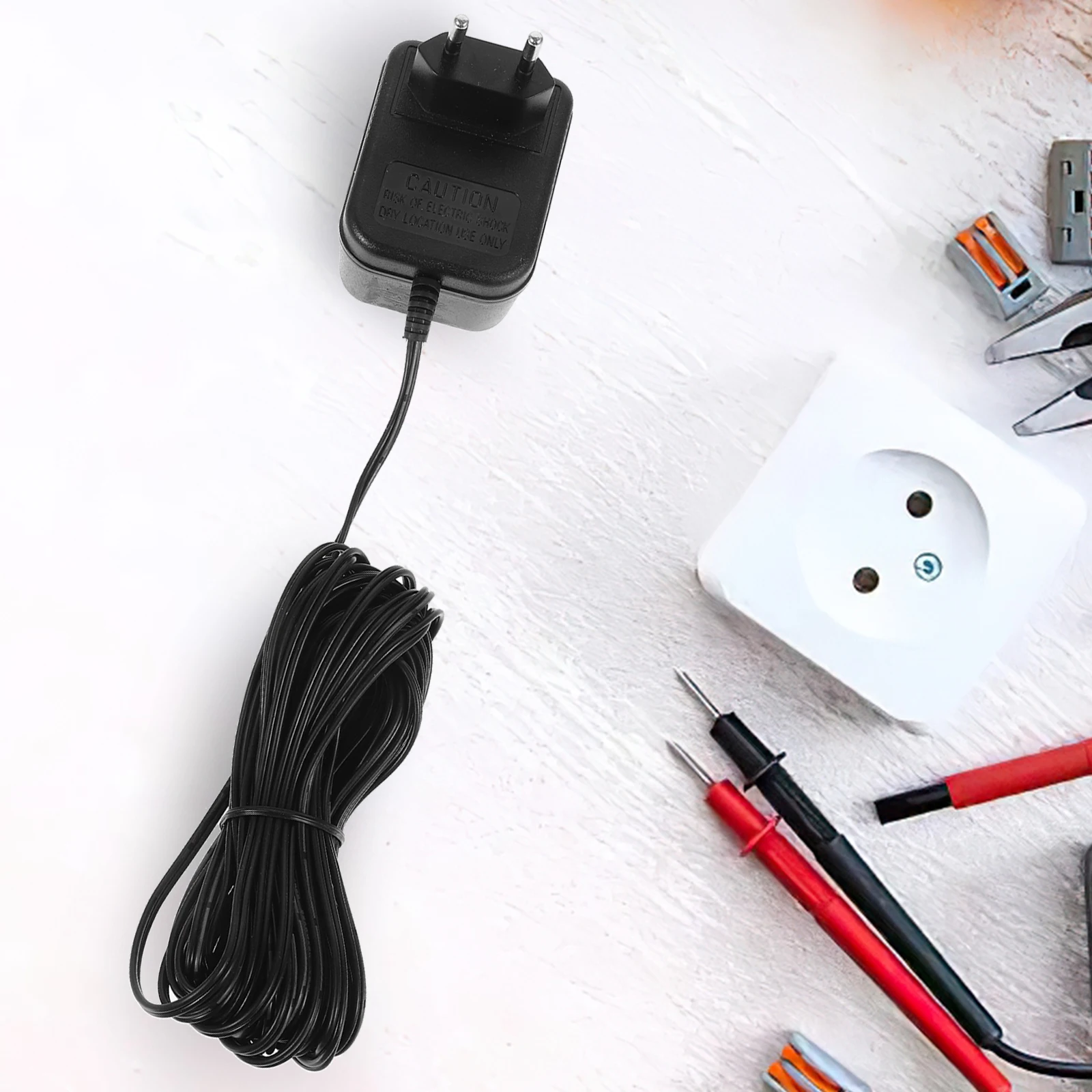 

Doorbell Power Adapter Electronic Blink Chime Plastic Plug Household