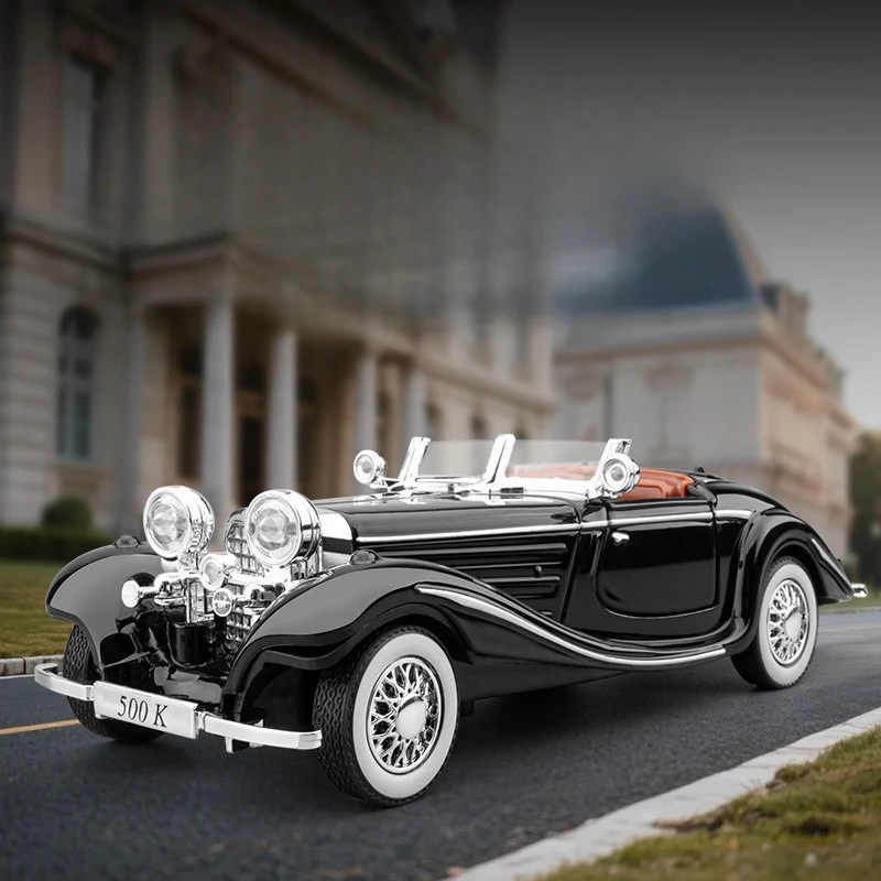 

Simulation 1:32 vintage car 500K alloy car model ornament toy