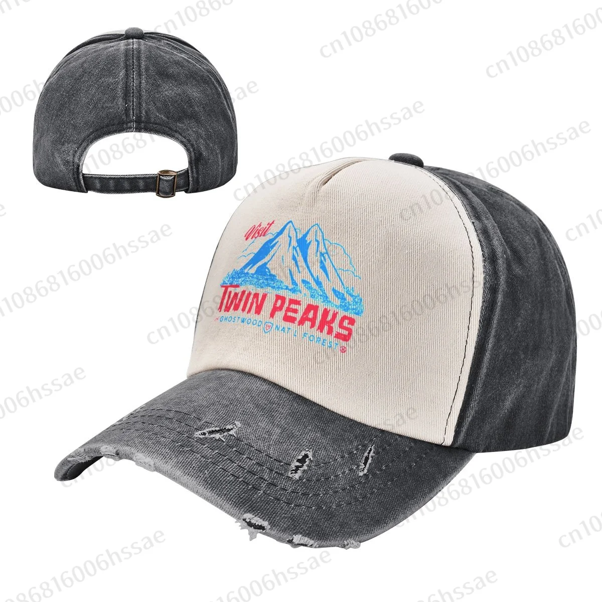 Visit Twin Peaks Cowboy Hat Women Men Fashion Baseball Cap Sport Adjustable Golf Hats