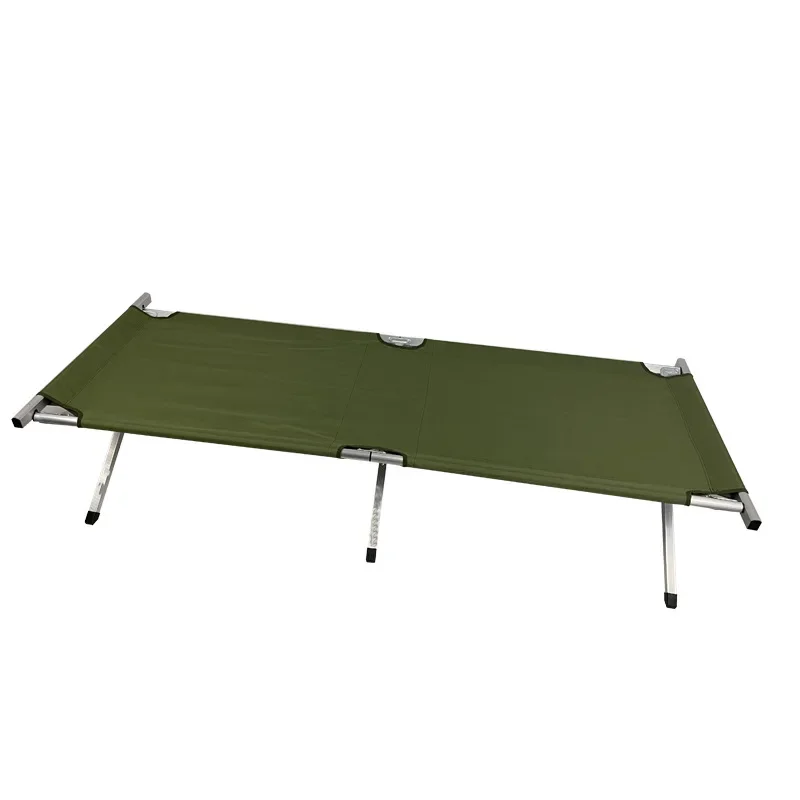 

Ultra-Light Aluminum Alloy Portable Outdoor Marching Folding Camping Single Bed-for Park School or Hospital Use