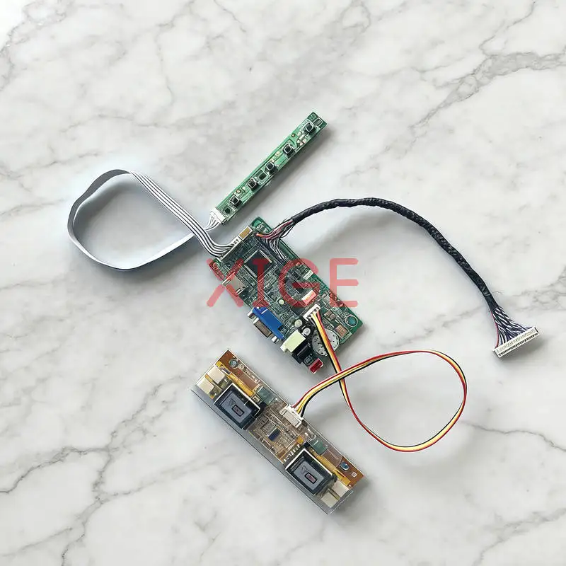 

Плата привода контроллера монитора подходит для M170E4 M170EN06 CLAA170EA02 M170EN05 1280*1024 1280x1024 4-CCFL HDMI + VGA LVDS 30-контактный комплект «сделай сам»