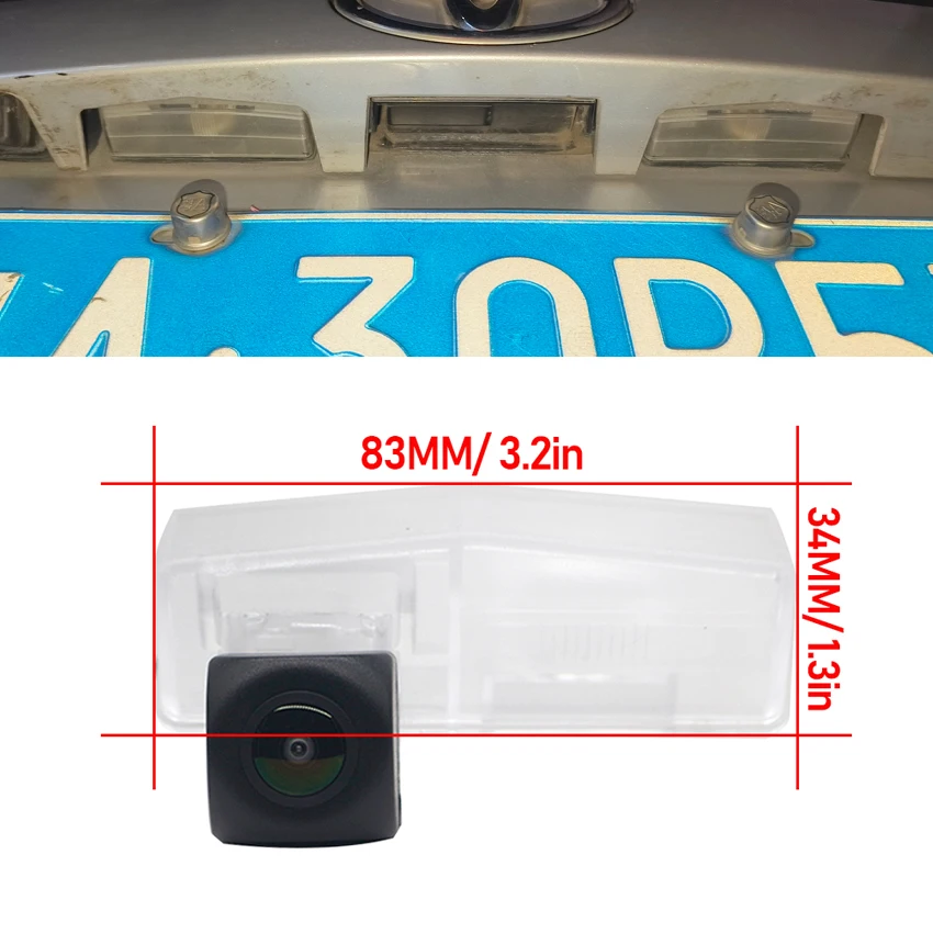 Backup Rear View camera Night Vision For Scion TC ANT10 2004 2005 2006 2007 2008 2009 2010 Waterproof license plate camera