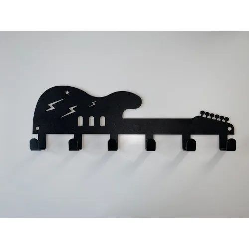 Foccaa Designed Metal Door Back Decorative Dress Robe Hook Guitar