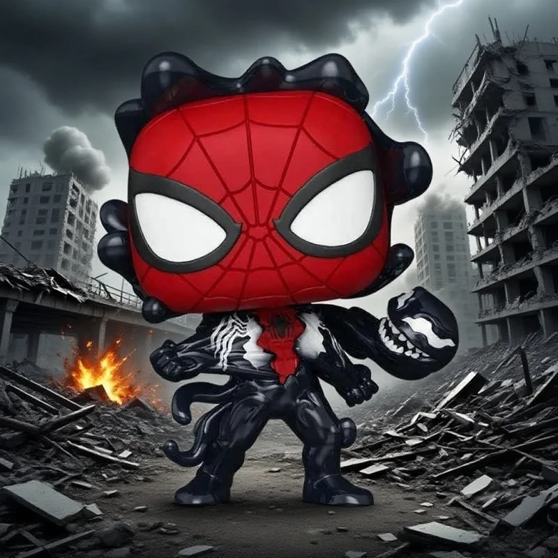 

Genuine Funko Pop Spider-Man Anime Action Figure Doll Shaking Its Head Toys Model Global Limited Collect Souvenirs Kid Gifts