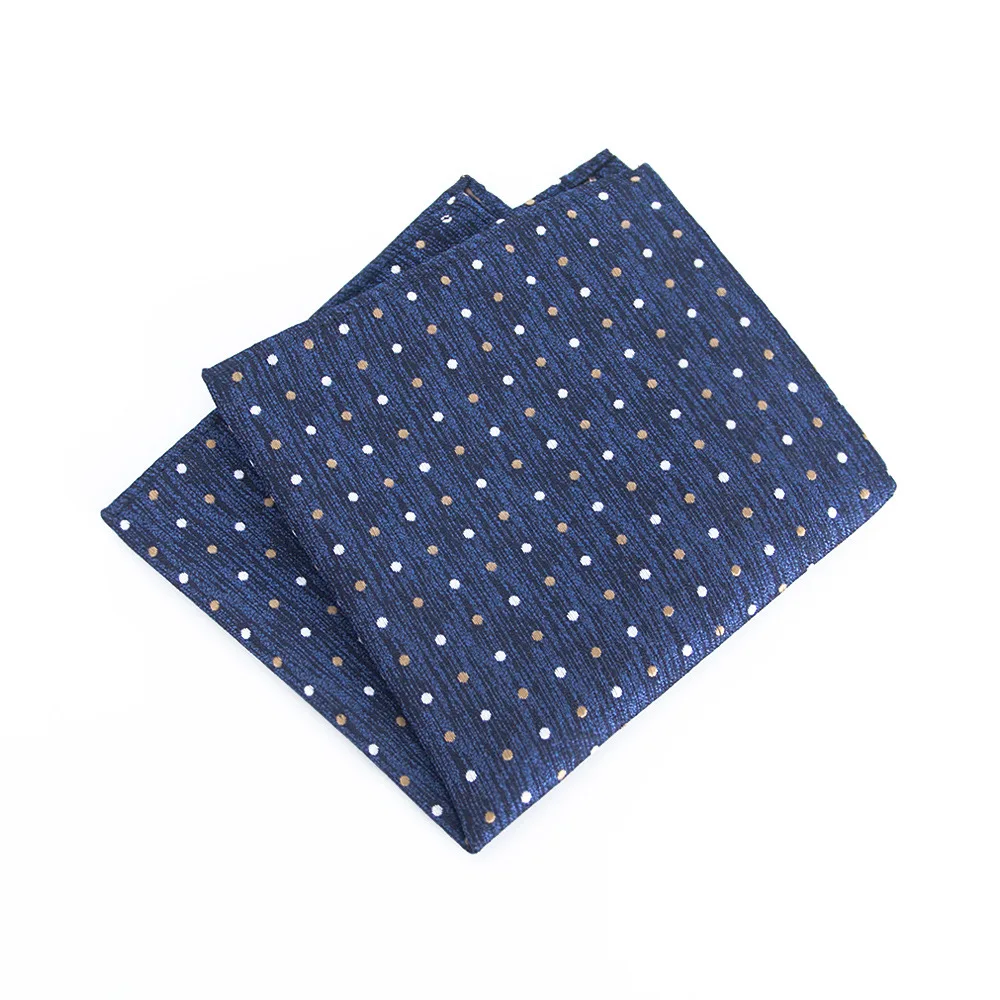 2025 New Men's Pocket Square - Elegant Wedding Handkerchief for Suit, Breathable Cotton Linen Pocket Square