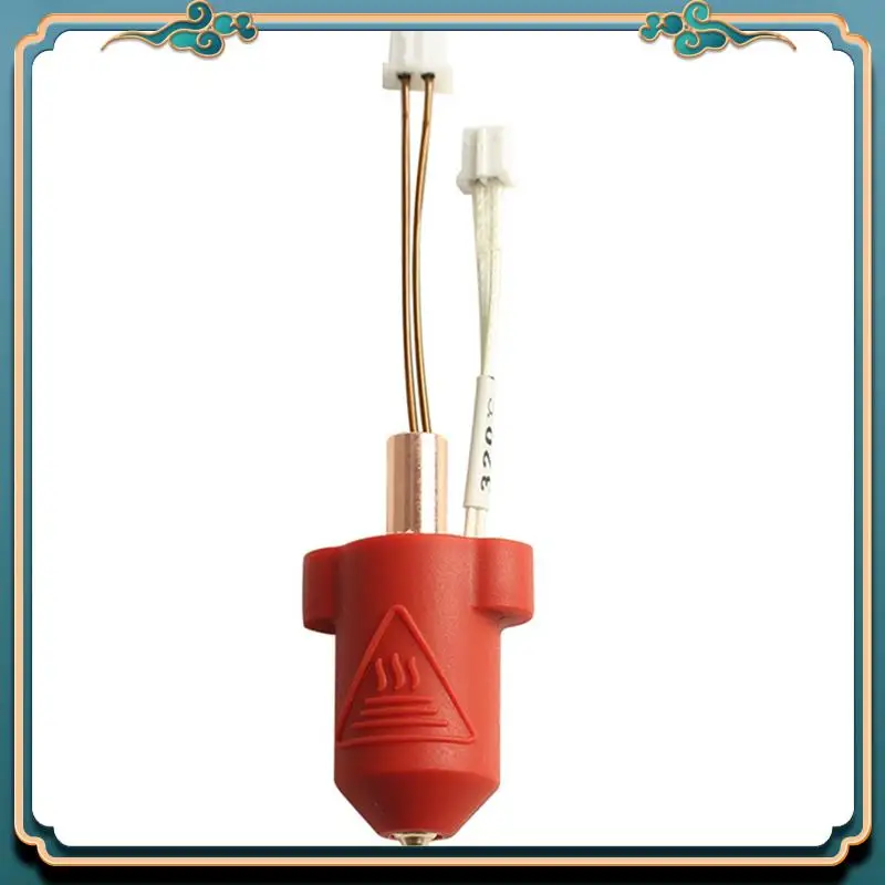 (جديد) - لـ Creality K1/ K1 Max مجموعة Hotend المطورة كتلة تسخين مقاومة لدرجات الحرارة العالية من التيتانيوم الحلق Hotend