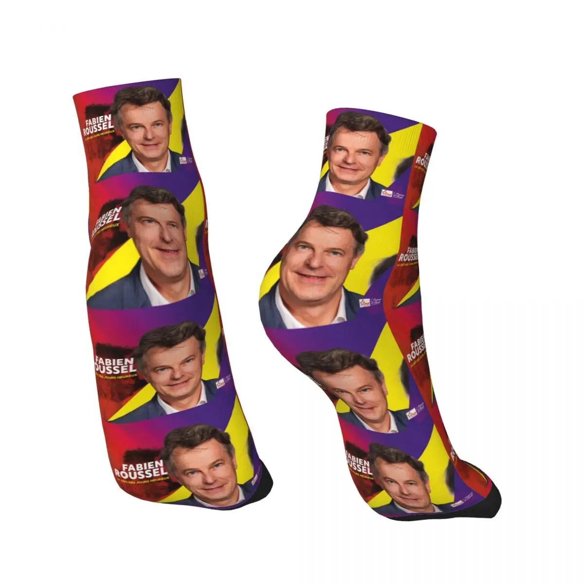 Fabien Roussel-Calcetines Unisex para primavera, verano, Otoño e Invierno