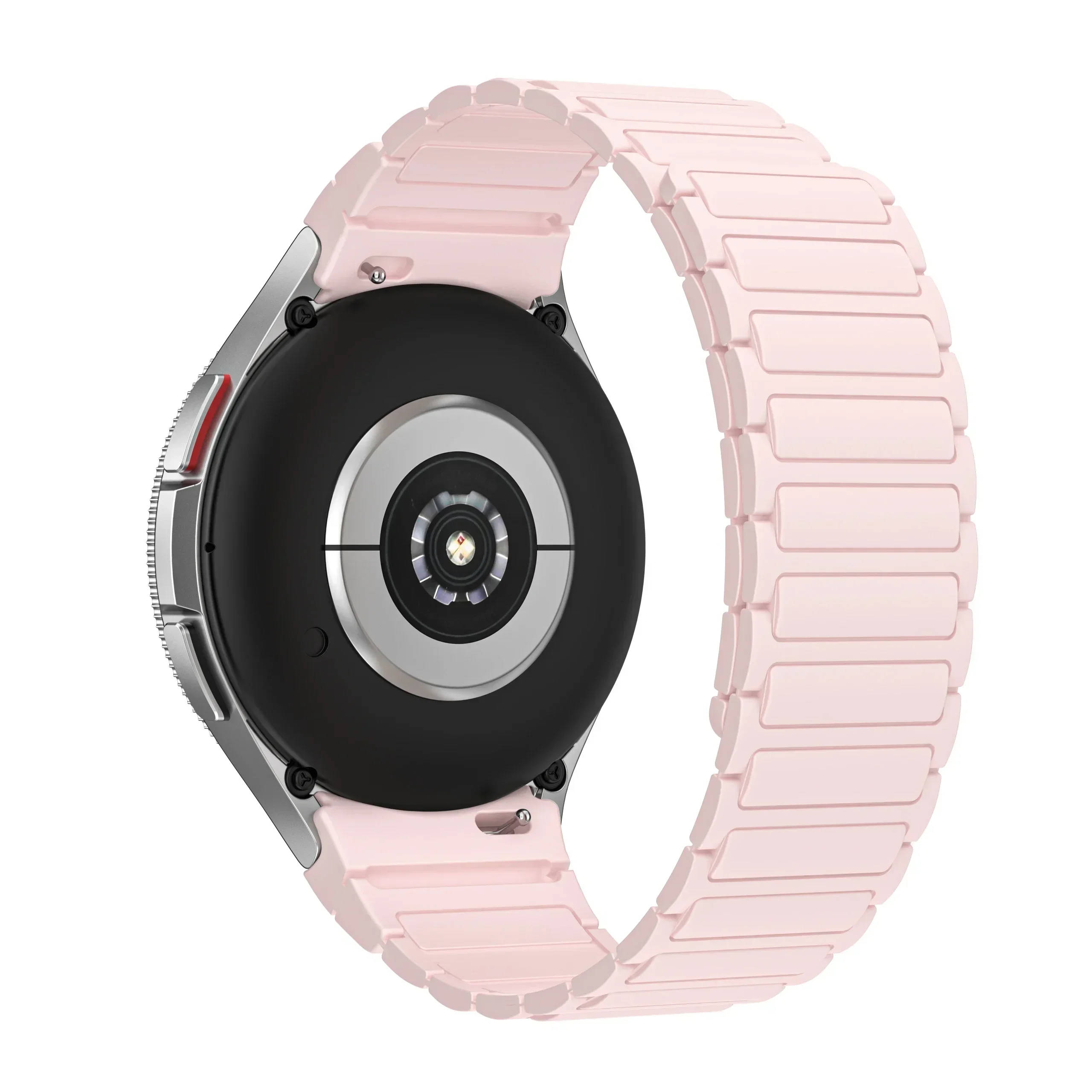 No Gaps Silicone Strap for Samsung Galaxy Watch 6/5/4 40mm 44mm 6 Classic 47mm 43mm Magnetic Bracelet Band Watch 5 Pro 45mm Belt image 6