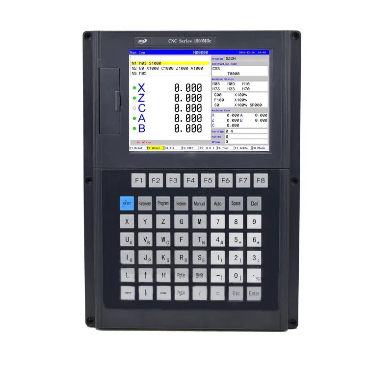 Controller per tornio a controllo numerico verticale SZGH-CNC1500TDc di alta qualità con USB 2-5 assi