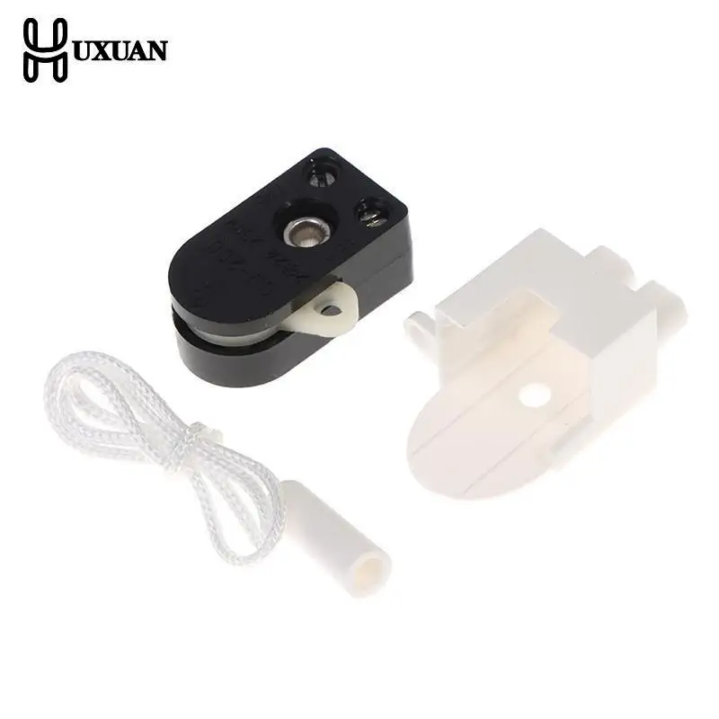 2/5pcs European Regulation 2p 3p Core Wire 200 Open Single Pull Control Switch Eu Wall Led Lamp Light Cable Switch