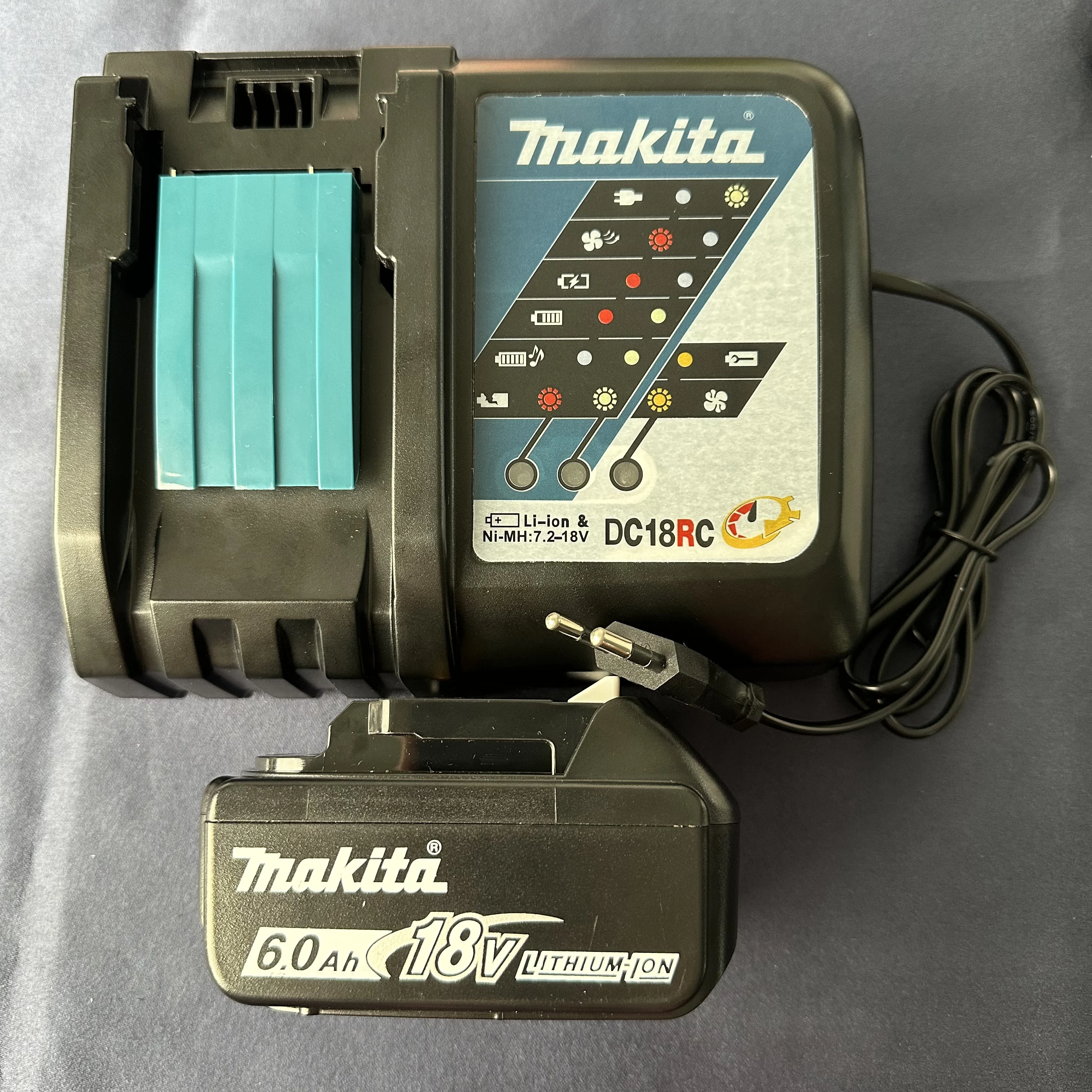 

Makita18Вакумуляторная батарея со сверхдлительным сроком службы батареи и длительным сроком службы, официально авторизованная в качестве подлинного продукта.