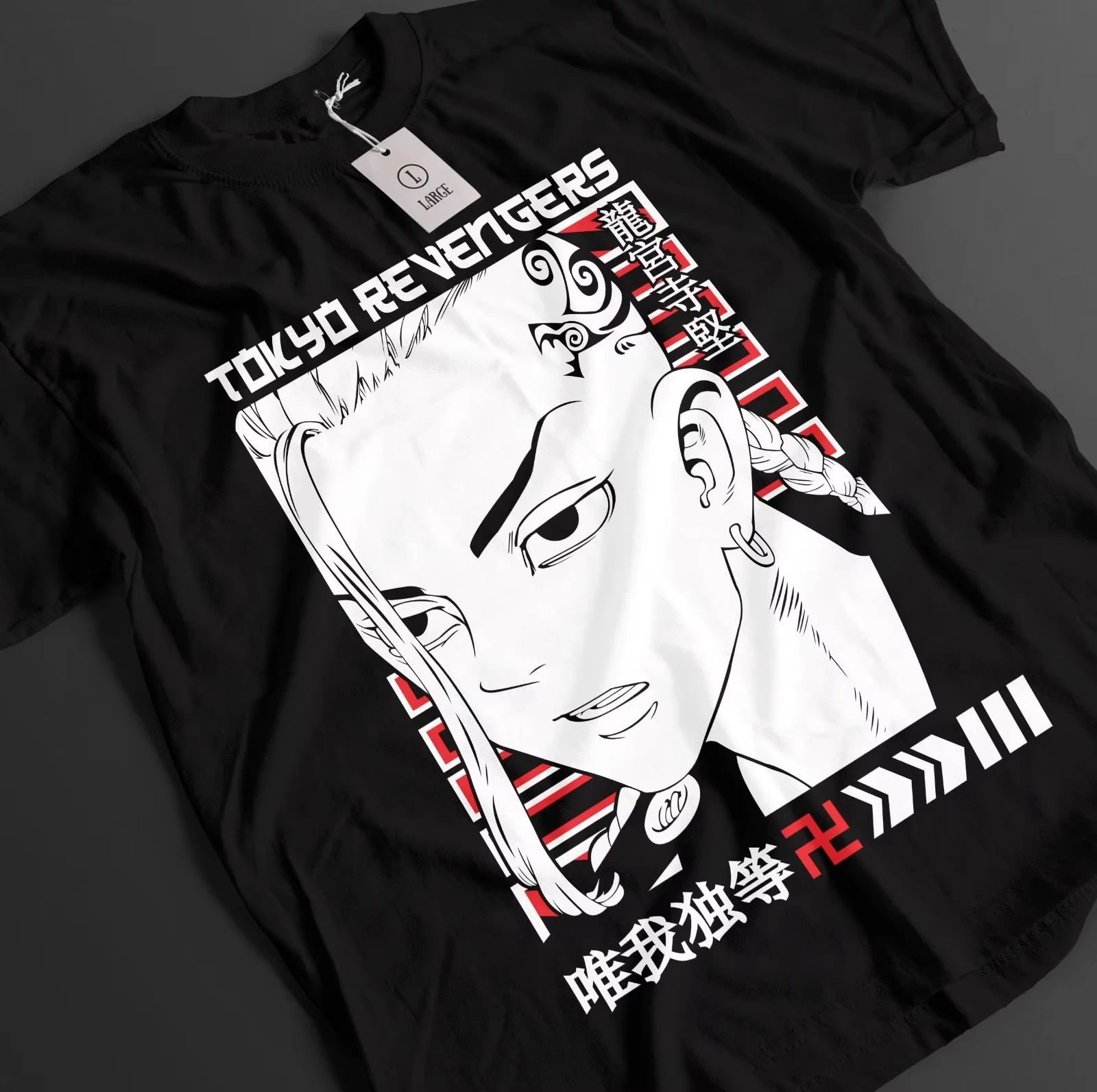 Tokyo Revengers Manjiro Sano Mikey Draken Takemichi T-shirt Men Anime Manga Vintage Graphic Print Casual Short Sleeve Summer Top