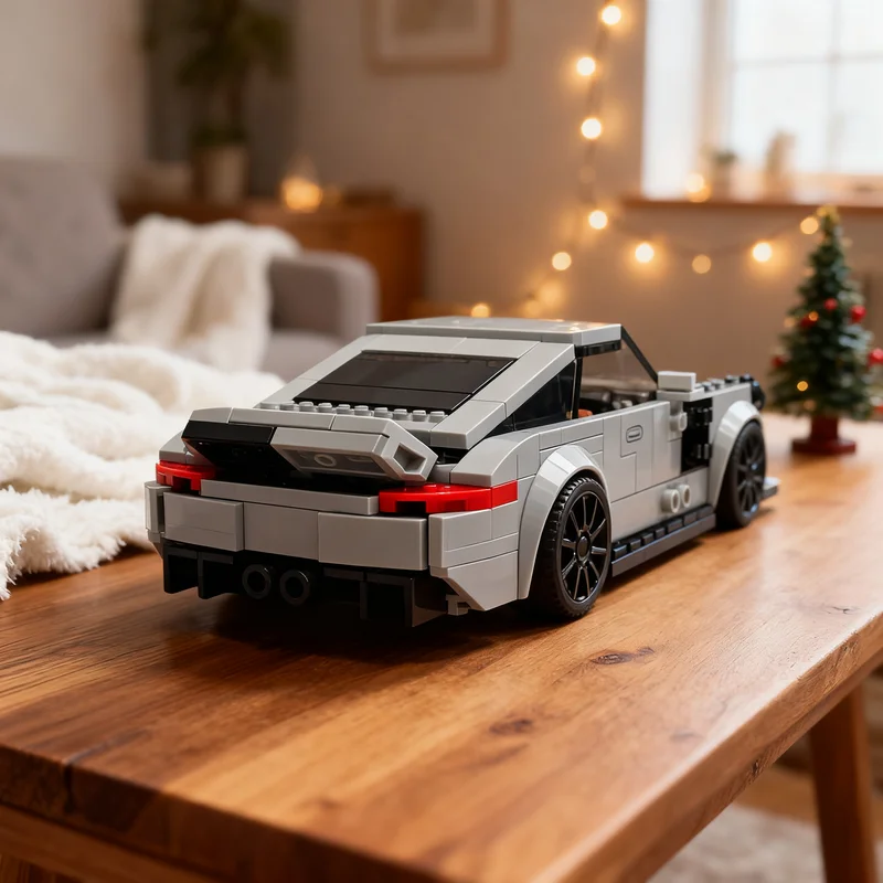 290pcs MOC city Champions 911 GT3 Touring (991.2) Model Christmas Gift Decorative Home Decor Collectible Living Room Decoration