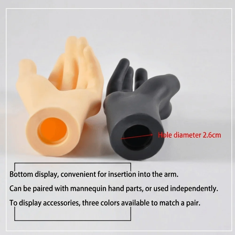 Art Supply Miniatures Hand Model portable durable Jewelry Display Stand Three Style Versatile Watch Display Jewelry Display