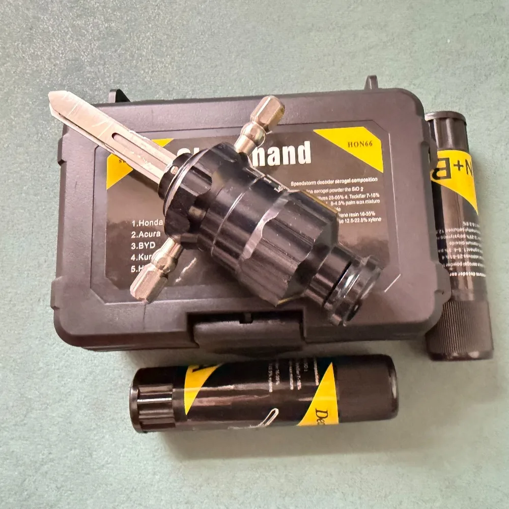 HON66 TOY48 Repair Ghost Hand Speedstorm Locksmith Tools Turbo Decoder and Quick Open P-ick for HONDA Toyota