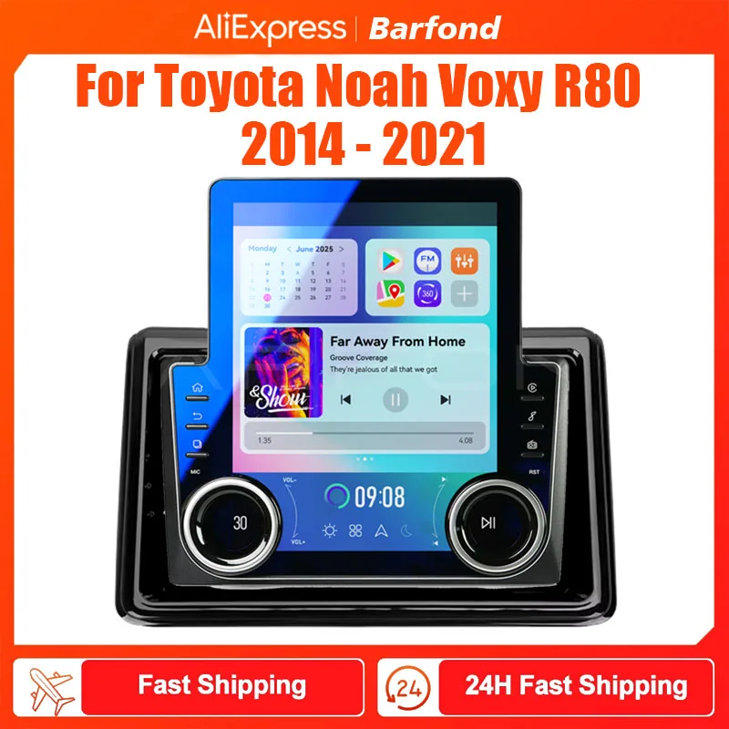 

2 Din Car Radio Android 13 Carplay For TOYOTA RAV4 2005-2013 Multimedia Player Stereo Autoradio GPS Navigation 4G DSP
