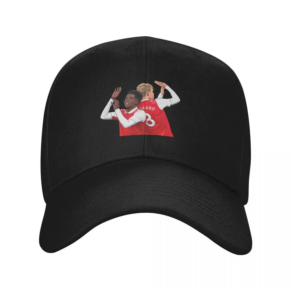 Bukayo Saka and Martin Odegaard arsenal Baseball Cap sun caps Bobble Hat Mountaineering Mens Hats Women's