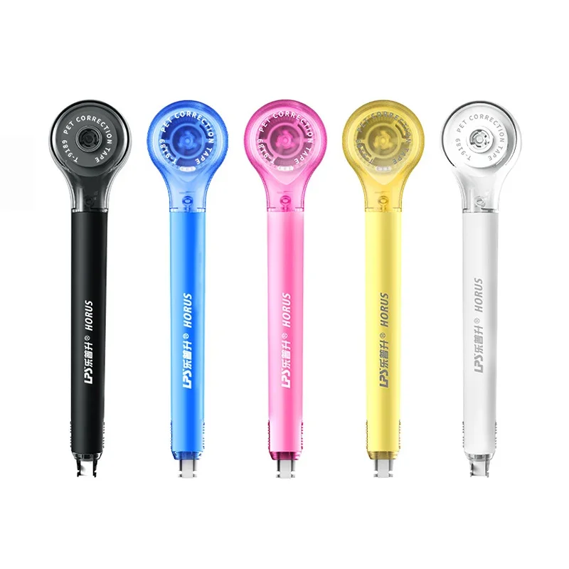 Creative Pen Shape Correction Tape Cute Colorful Corrector Tape Error correction Tools Office School Supplies Stationery 5mm*6m