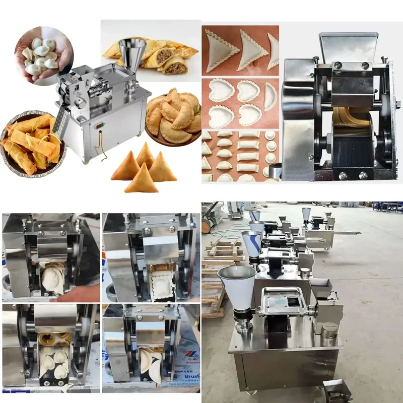 for Industrial Large Empanada Machine Folding Wonton Dumpling Making Machine Automatic Dumpling Making Machine