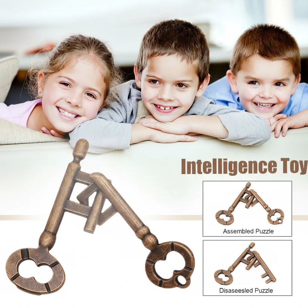 

Сложные металлические головоломки для развития логики и интеллекта, тест на IQ, развивающая игрушка для взрослых и детей