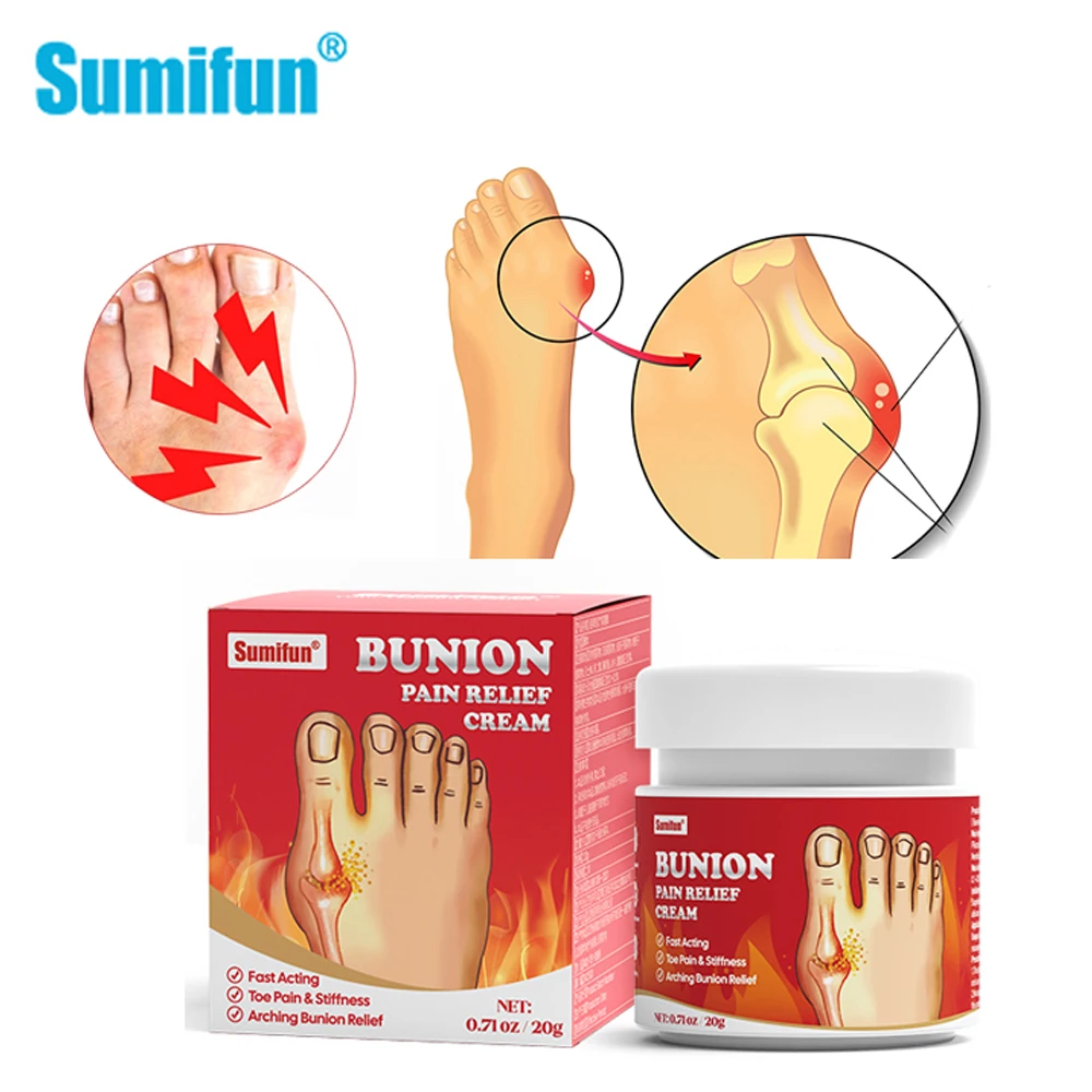 

20G Sumifun Thumb Sack Pain Cream Therapy Tenosynovitis Arthritis Wrist Thumb Finger Health Care Medicine Painkiller Ointment