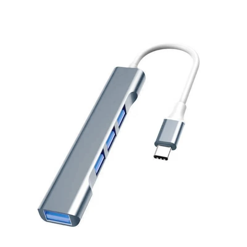

D7YC USB C/USB Extension Cable USB Splitter USB C/USB Male to 3xUSB2.0+1xUSB3.0