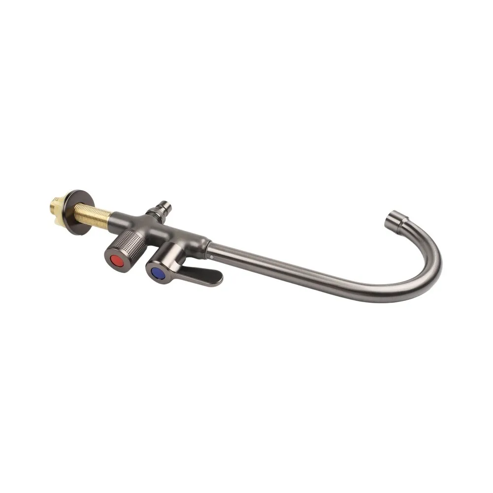 For Versatile Gardening Tasks Spout Freeze for proof Tap Tap 34x17cm for g1 2 Interface Alloy Construction For