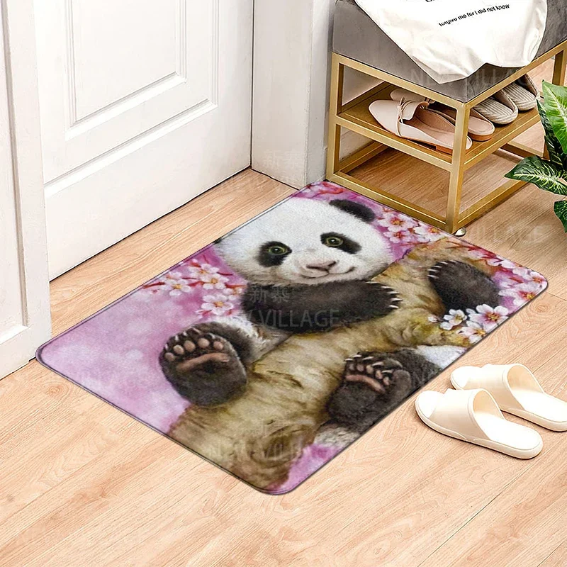 Anti-slip Bath Mat Bathroom Small Rug Shower Mat Home Decor Door Mat Kitchen Bedroom Entrance Room Mats boho abstract morandi