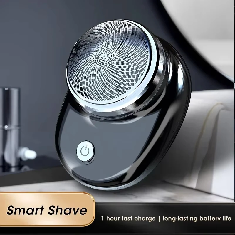 Shaver, men's electric shaver, rechargeable wet dry dual-use shaver, travel home car beard trimmer, facial shaver