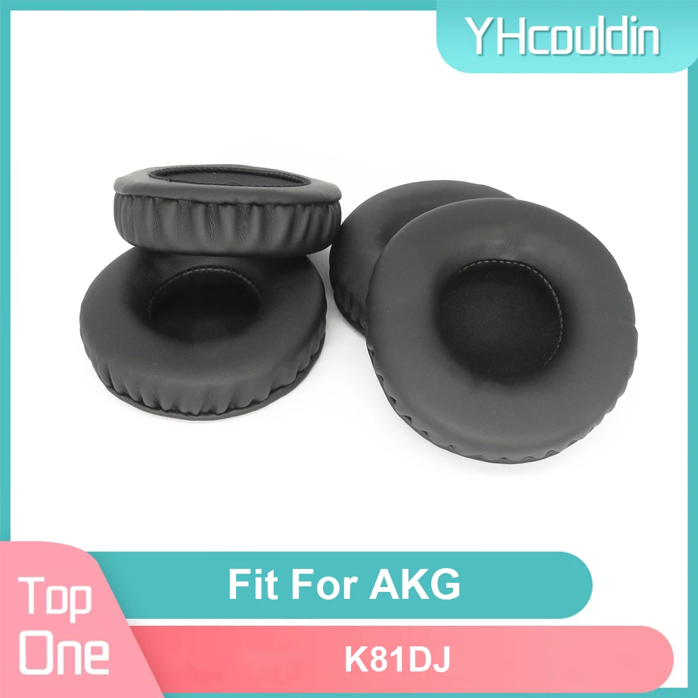 Ohrpolster Für AKG K81DJ Kopfhörer Earcushions PU Weichen Pads Schaum Ohr Pads Schwarz