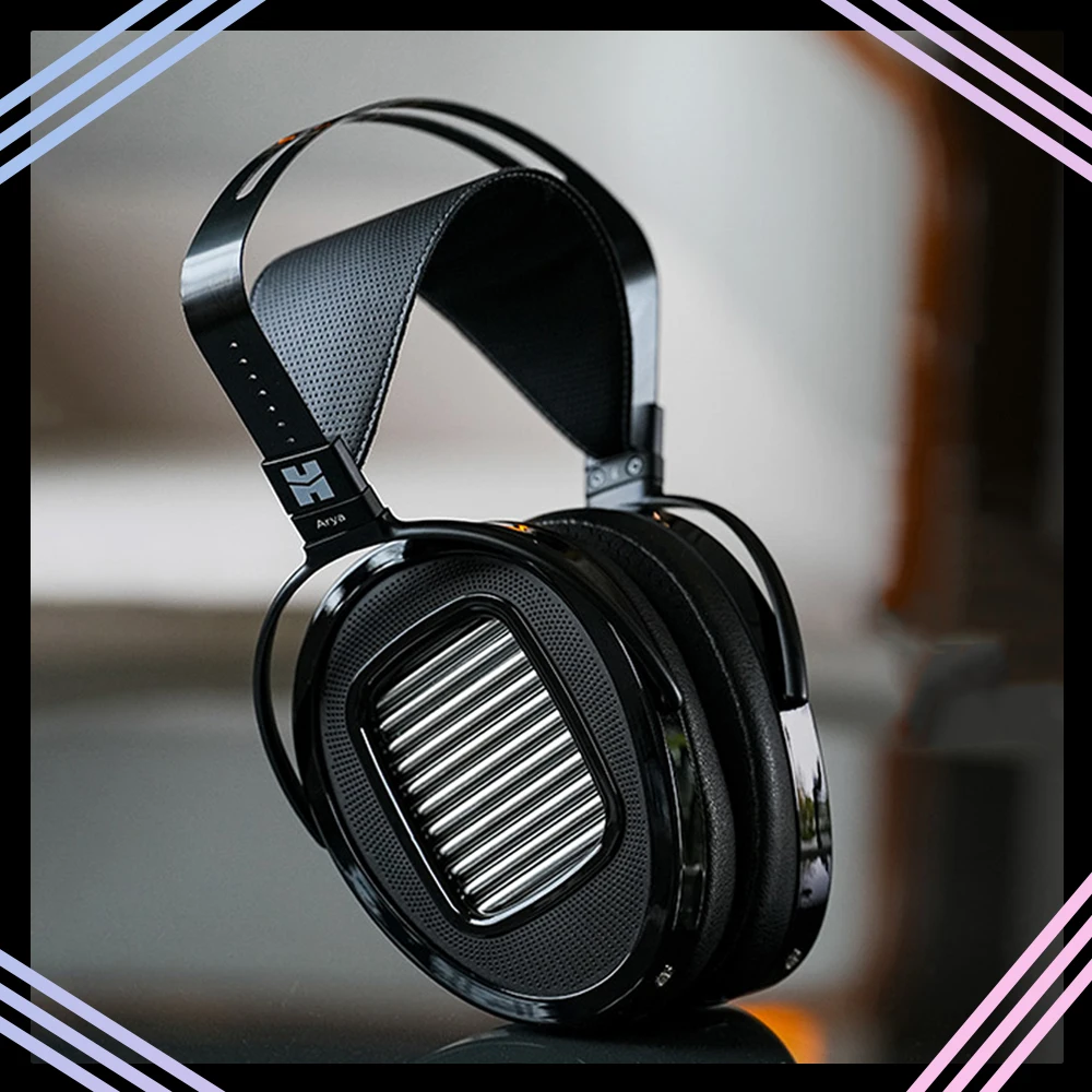 

HIFIMAN Arya Unveiled Full-Size Over Ear Planar Magnetic Headphone with Stealth Magnets