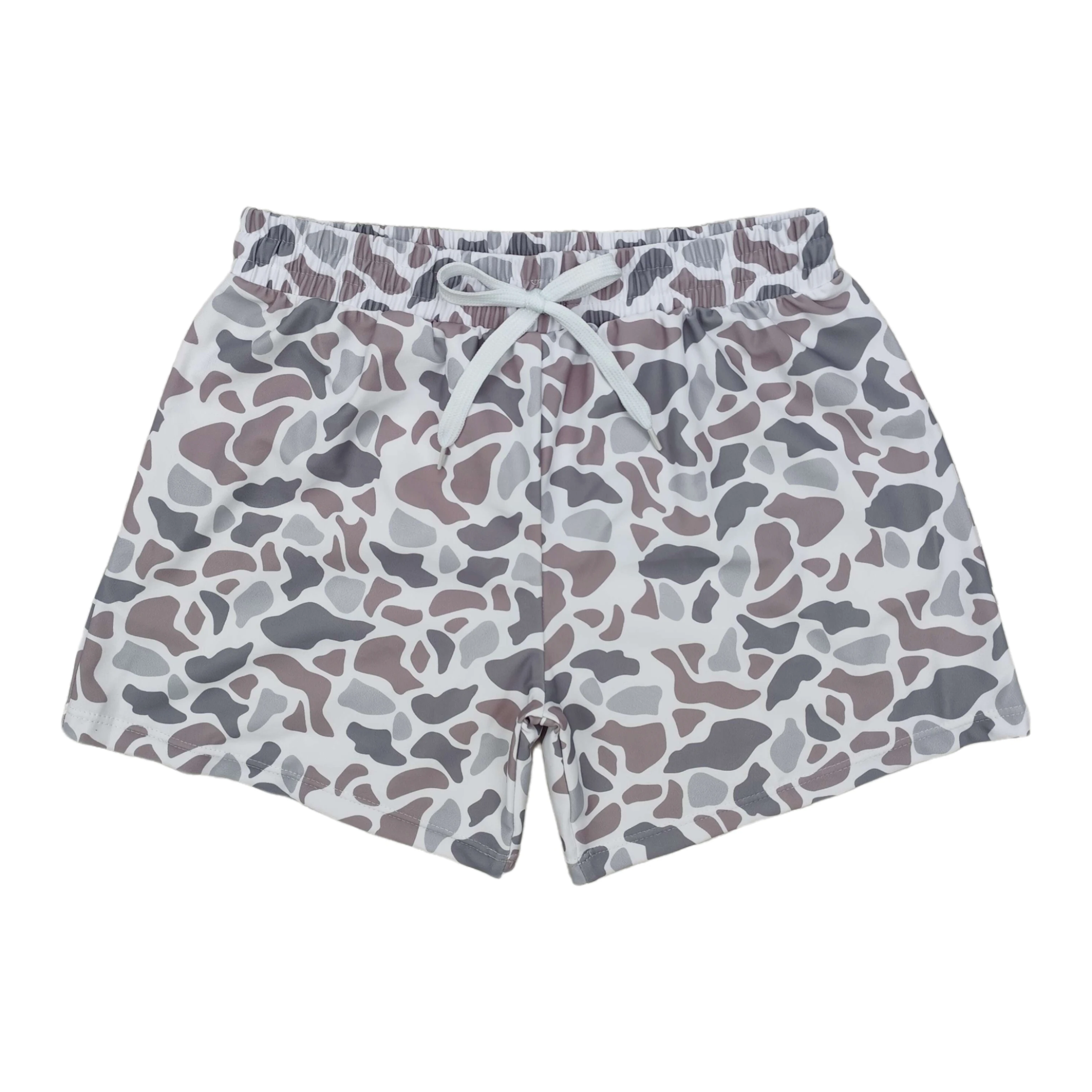 Wholesale Baby Boy Grey Camo Swimming Trunks Beachwear Children Toddler Shorts Kid Swimsuit Children Summer Swimwear Clothing