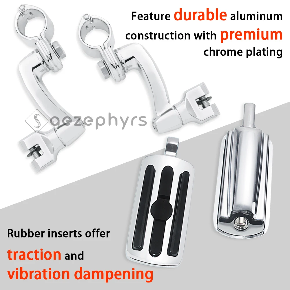 Motorcycle Road Footpegs Kit 1