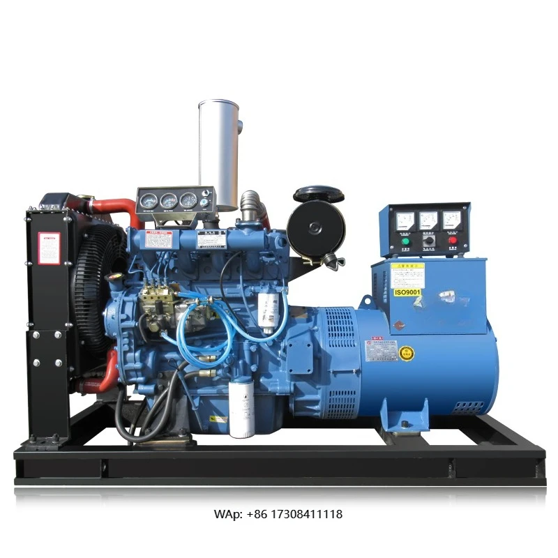 Open Frame Rooftop Power Plant Generator with 50/60Hz Frequency Engine Spare Parts