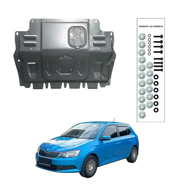 

Exact Fit 3D Scanned Underbody Guard Engine Protection Plate Assurance For Skoda Fabia 2014-2017 1.4L 1.6L