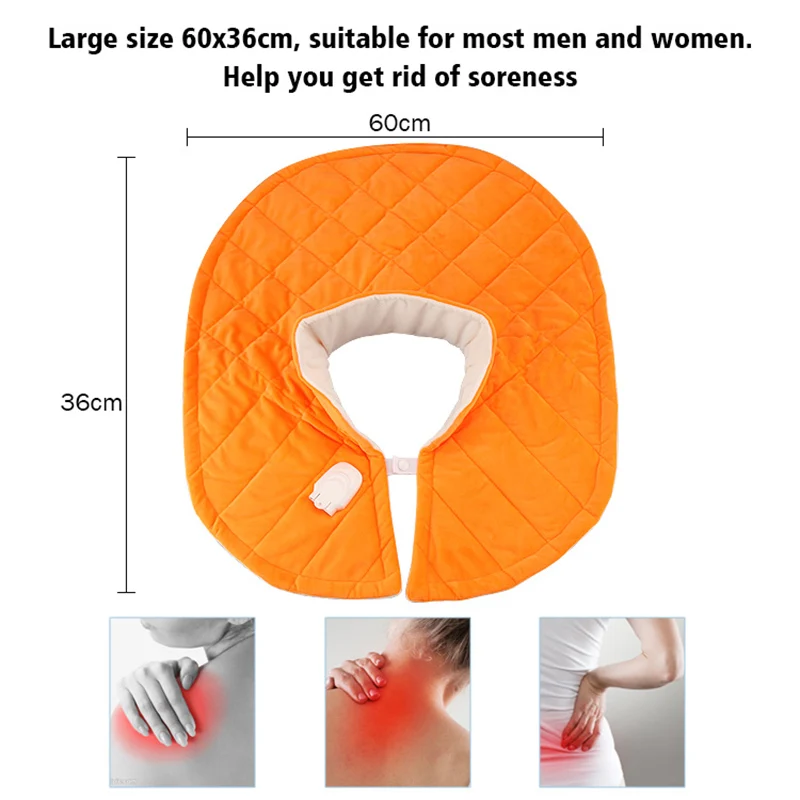 2022 popular gravity shawl warm winter multi-functional neck and shoulder heating pad