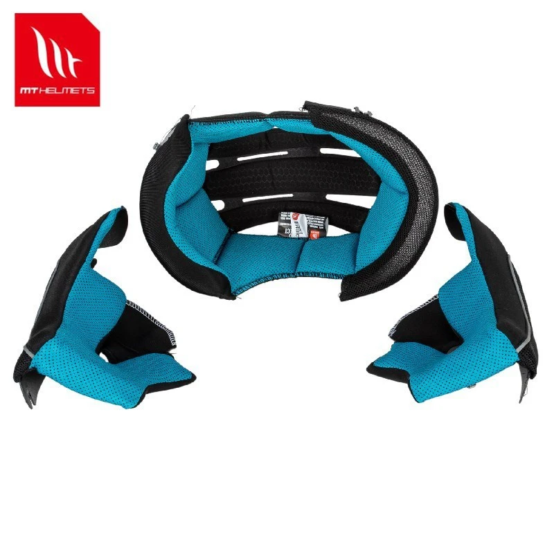 Helmets Lining Suitable for MT STINGER 2 and Thor 3 Helmet Replacement Lining Including Ear Lining Motociclista Accesorios
