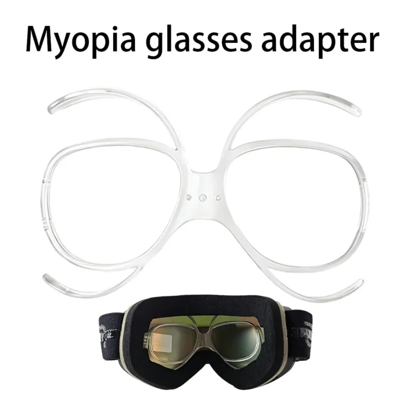 Ski Goggle Myopia Insert Frame Adjustable Optical Inner Support Flexible Prescription Bracket for Snow Sports Goggles