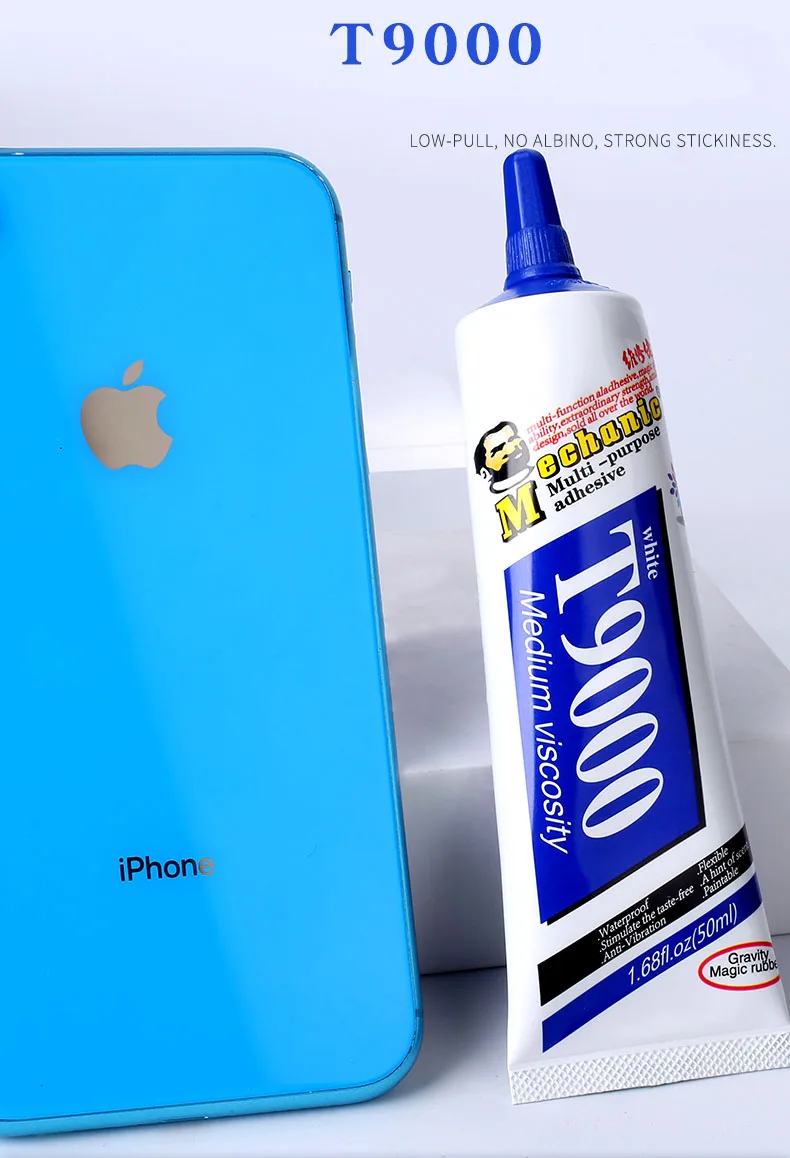 【MECHANIC】 T9000 white Environmental protection No corrosion Universal glue for Mobile phone frame repair Handmade Jewelry