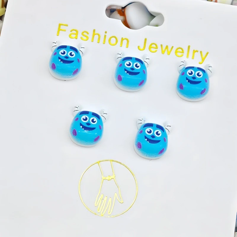 Disney stitch anime merchandise, peripheral accessories， Resin nail art decorations handmade crafts,women's accessories，diy
