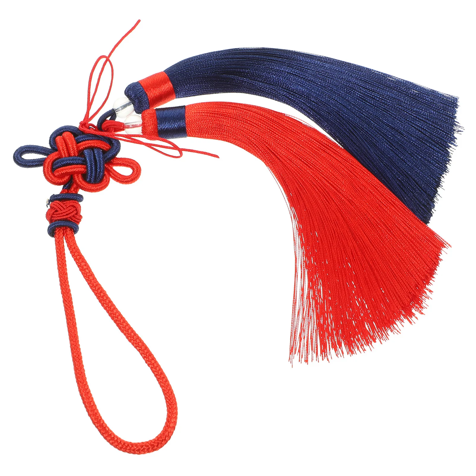 

Hanging Tassel Decor Chinese Knot Tassel DIY Pendant Spring Festival New Year Supply Exquisite Detail Decoration Elegant Look