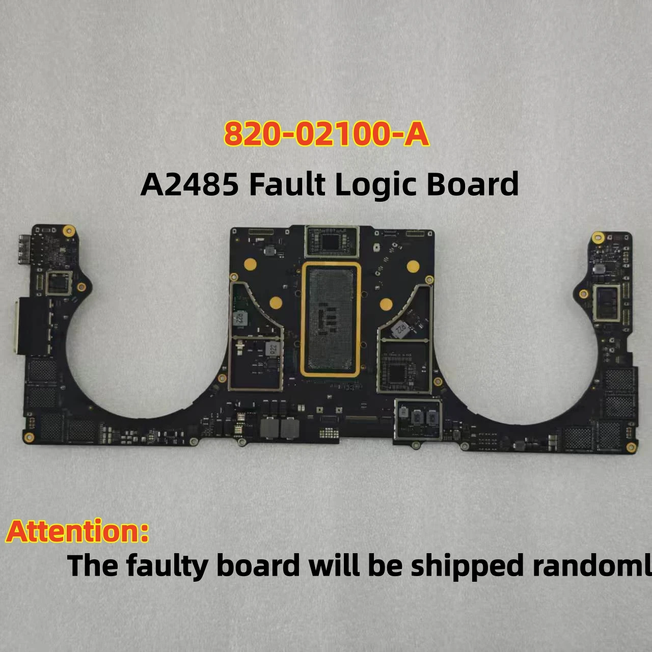 Faulty Logic Board 820‑02100‑A For MacBook Pro 16