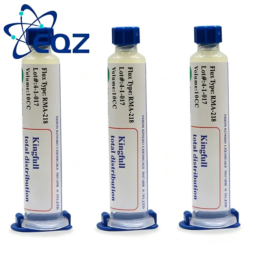 Kingbo Rma 218 Original Flux 10cc Soldering Flux No Cleaning Welding Flux Stencil Universal Reballing