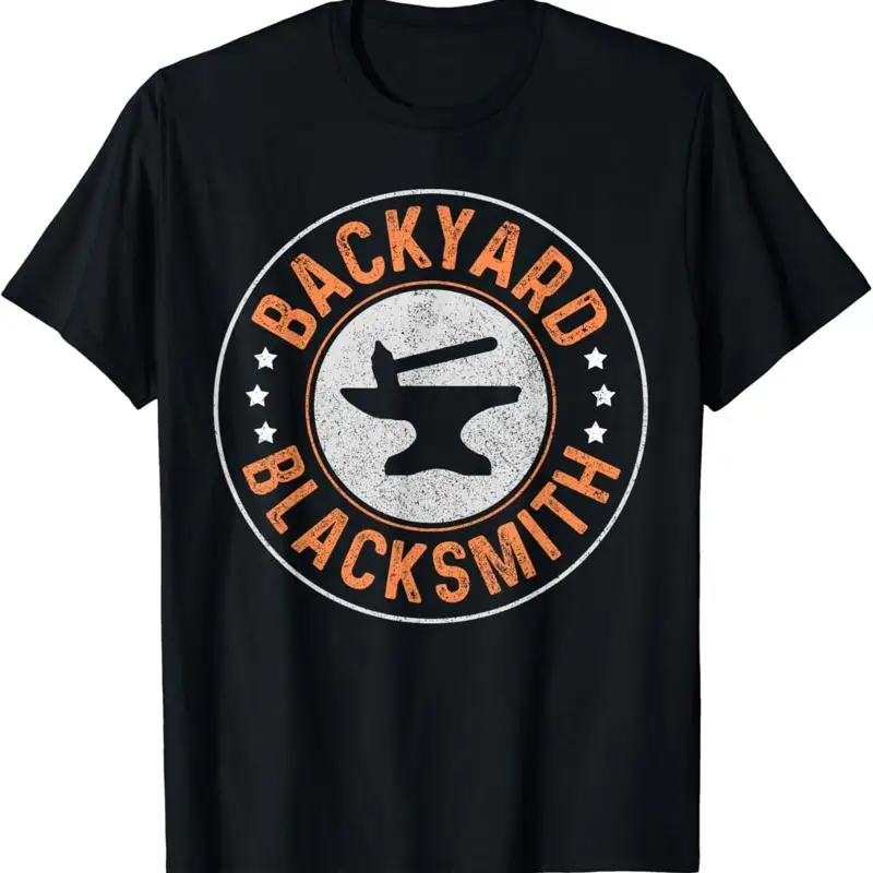 Blacksmith Backyard Blacksmithing Forge Forging T Shirt