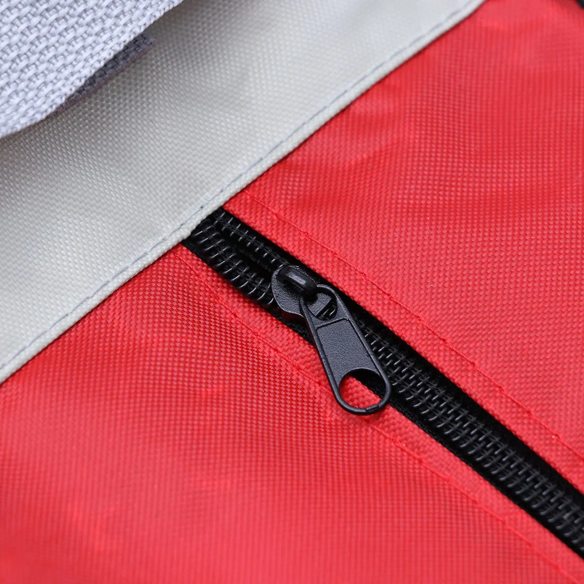 

Roller Skate Bag Oxford Heavy Duty Skating Carry Bag Red with Adjustable Strap Suitable for Most Skates and Roller Skating