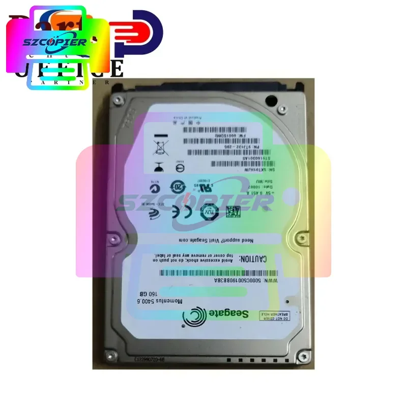 New HDD Hard Drive With Firmware support for HP T610 T1100 T1120 T770 T790 T795 T790PS T1200 T1300 Z2100 Z3100 Z3200 T2300 160G