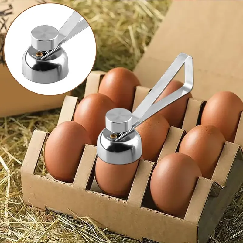 Kitchen Egg Cutter Tool Opener Egg Biscuit Remover Shells Separator Hard Soft Cooked Eggs, Sale