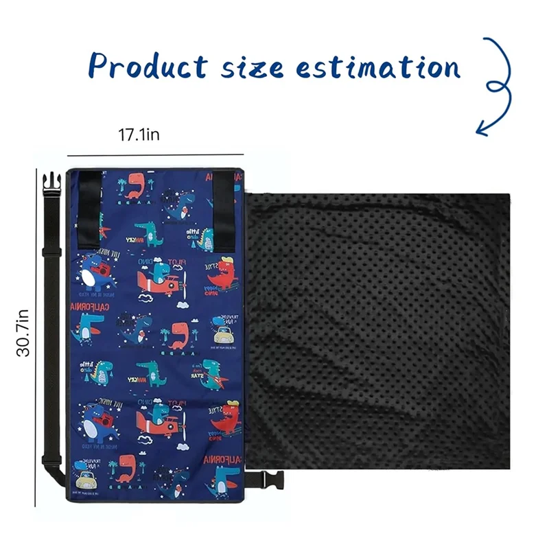 AA01-سرير طائرة للأطفال الصغار، سرير طائرة للأطفال مع لحاف للأطفال، سرير طائرة آمن ومريح للأطفال الصغار، موسع مقعد بطابقين #6