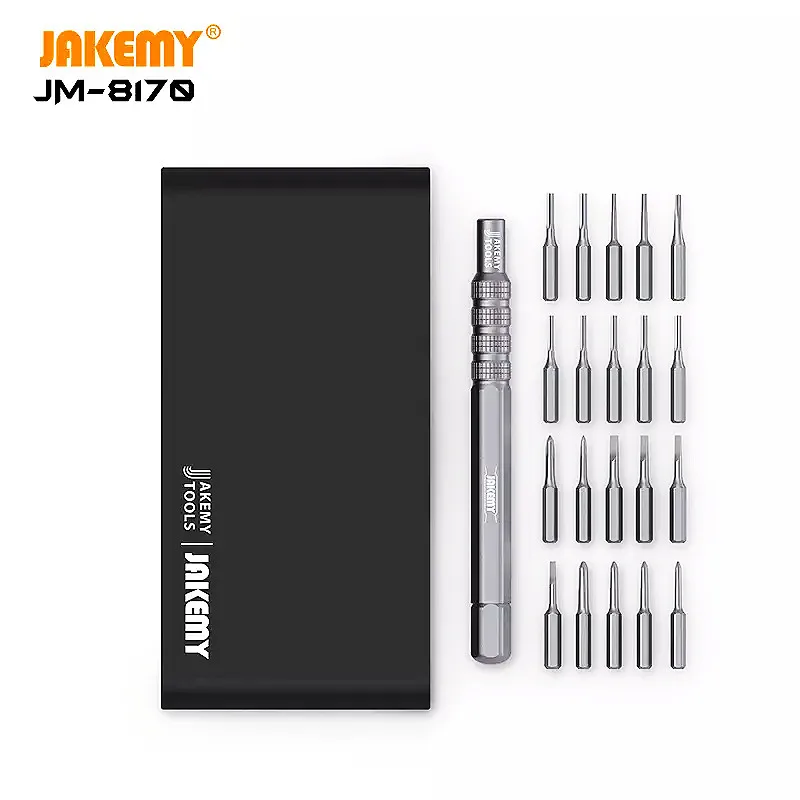 JAKEMY JM-8170 21-IN-1 Magnetic Screwdriver Set for Mobile Phone Computer Repair Torx Bits Precision Screw Driver Kit