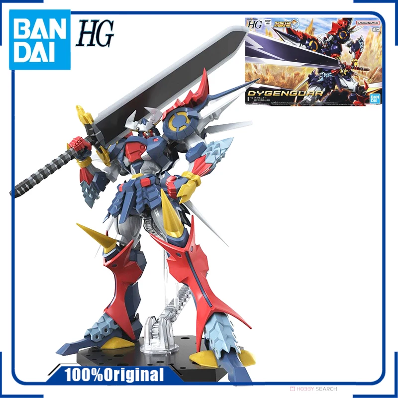 

In Stock Bandai Original Super Robot Taisen OG HG DYGENGUAR Anime Action Figure Assembly Model Collectible Gifts For Children